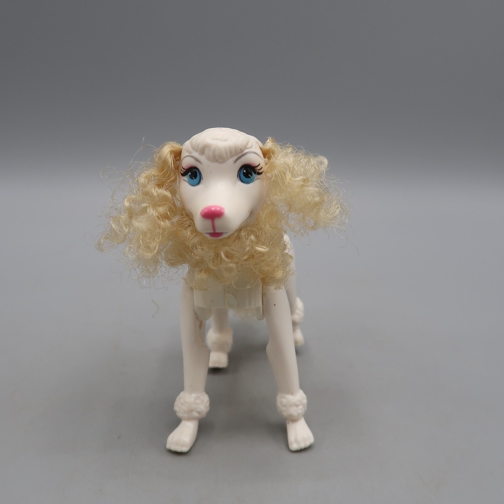 Barbie Posh Pets Poodle Teresa 2003 Mattel Dog Puppy Style Hinged Posable Figure